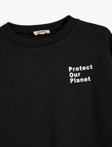 Koton Sweatshirt in Black
