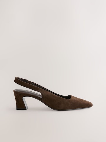 Décolleté sling 'Forever Comfort' di Next in marrone