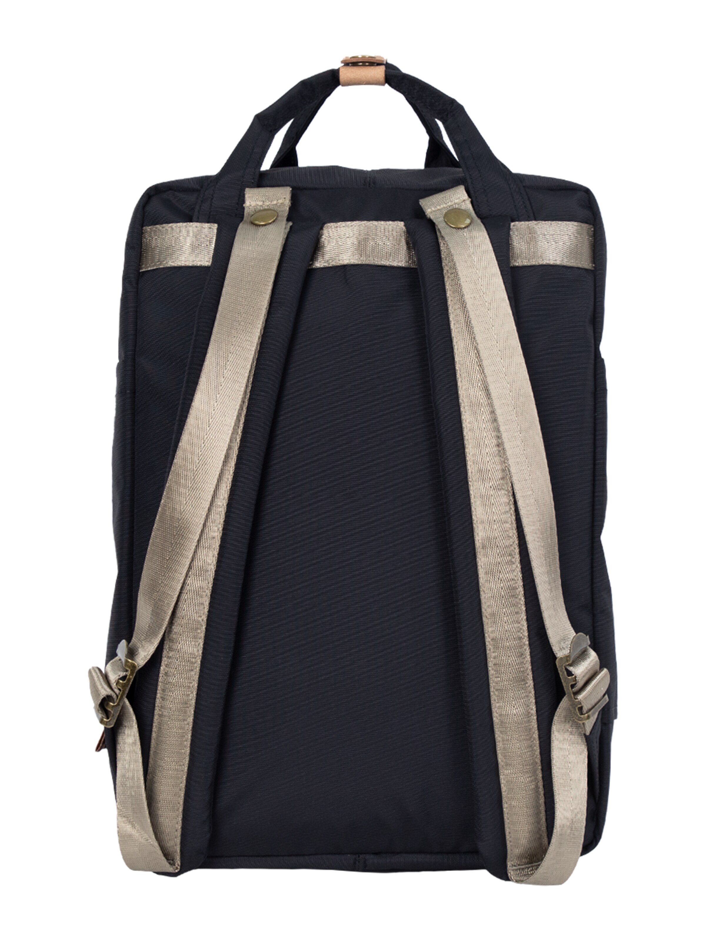 Doughnut Rucksack 'Macaroon Jungle' in Schwarz