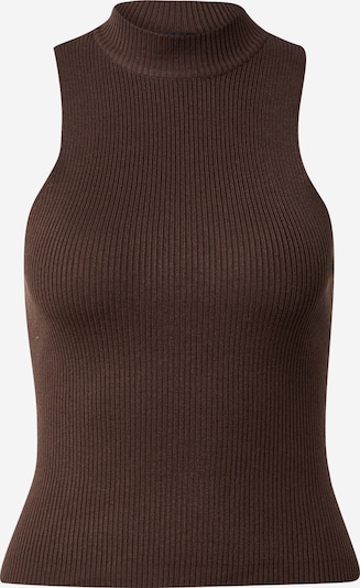 Urban Classics Tops en tricot en brun foncé, Vue avec produit