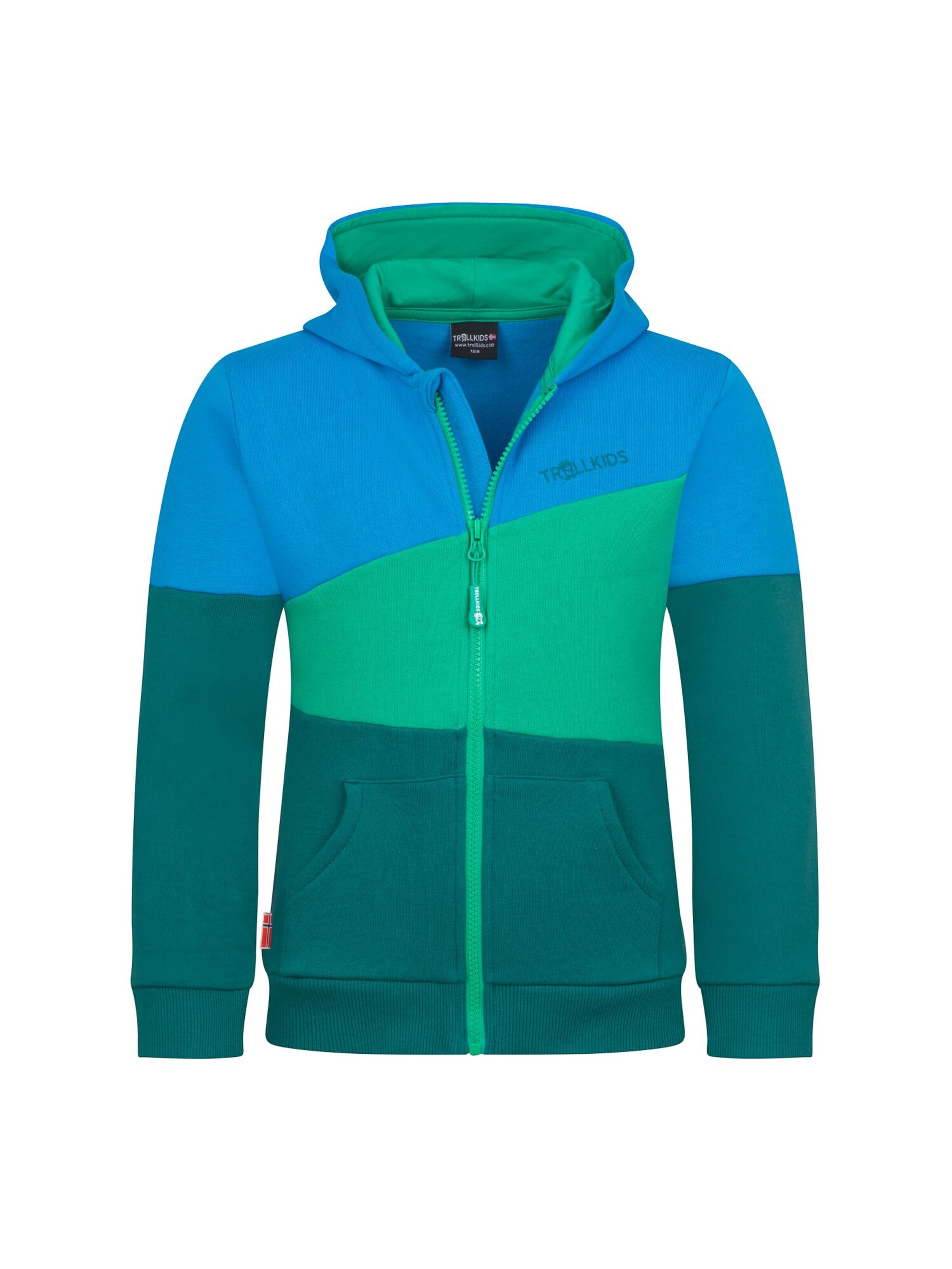 TROLLKIDS Sweater in Green: front