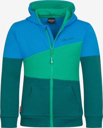 TROLLKIDS Sweater in Green: front