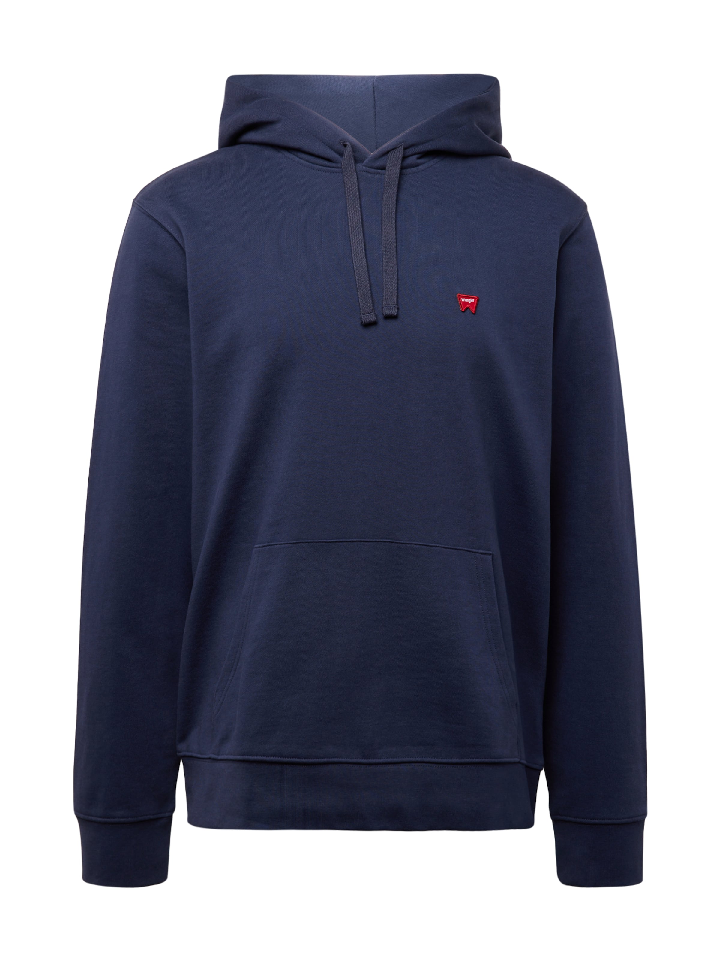 Felpa 'SIGN OFF' di WRANGLER in blu: frontale