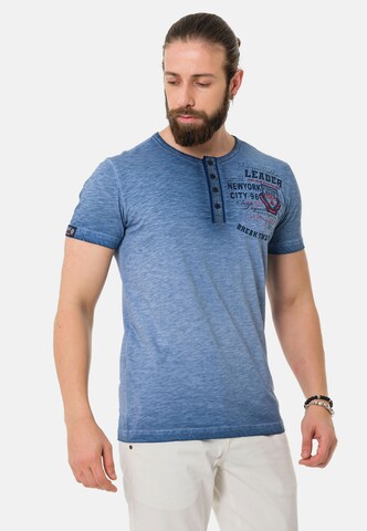 CIPO & BAXX Shirt in Blue