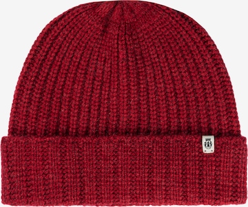 Bonnet ' Pure Cashmere ' Roeckl en rouge : devant