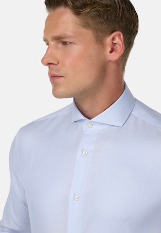 Boggi Milano Regular Fit Hemd in Blau