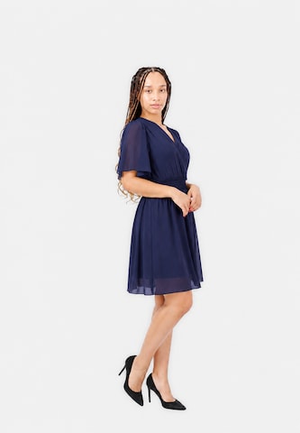 Elara Cocktailjurk in Blauw