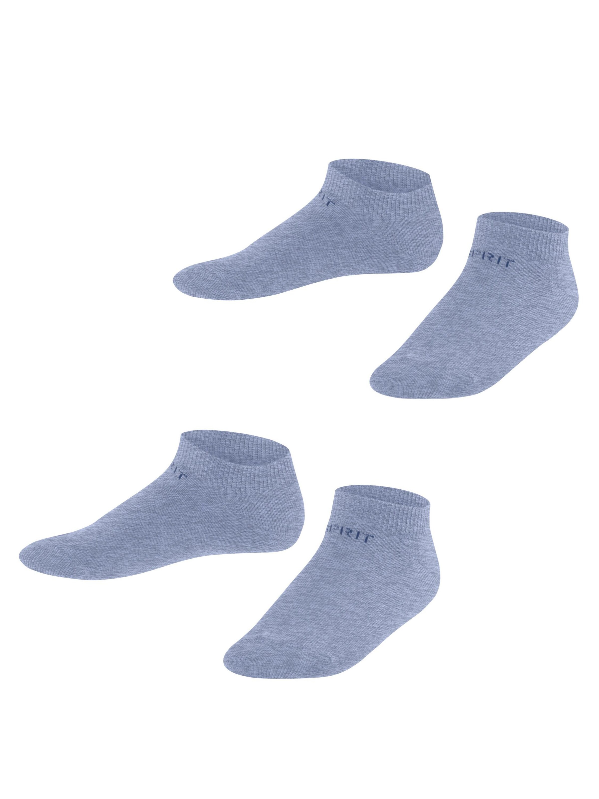 ESPRIT Socken 'Foot Logo 2-Pack'‌‌‌‌ in Blau: Vorderseite