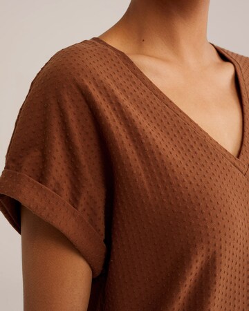 WE Fashion Shirt in Brown