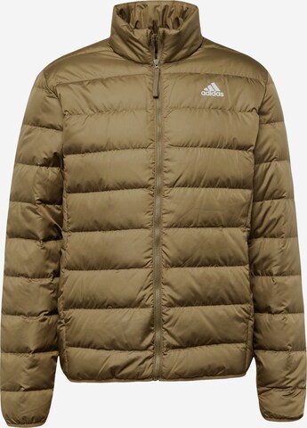 ADIDAS SPORTSWEAR Sporjacke 'Essentials' in Grau: predná strana