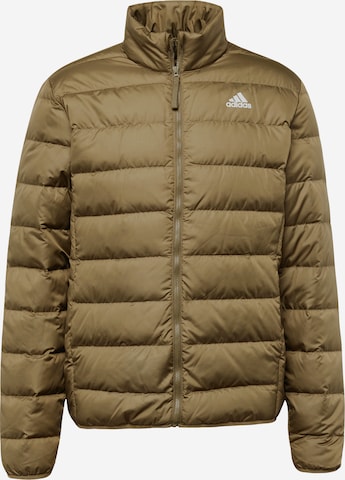 ADIDAS SPORTSWEAR Sporjacke 'Essentials' in Grau: predná strana