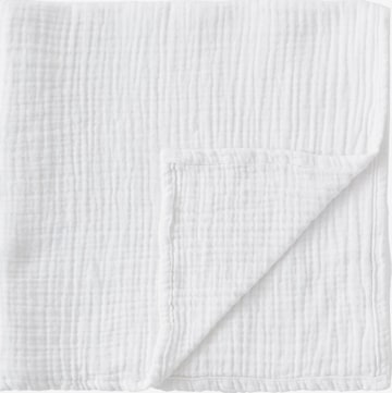 Barine Baby Blanket 'Cocoon' in White: front