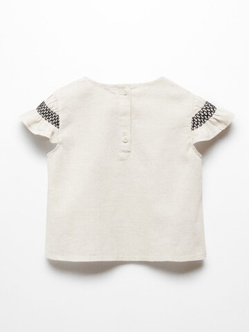 MANGO KIDS Blouse in Beige