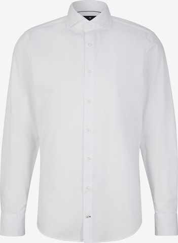 JOOP! Regular fit Business Shirt ' Mika ' in White: front