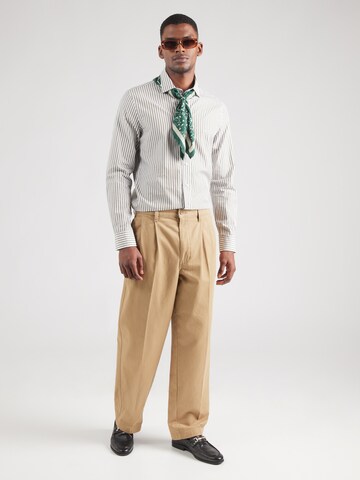 Michael Kors - Ajuste estrecho Camisa en verde