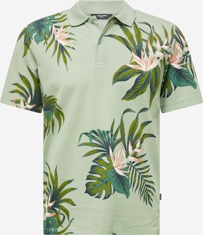 JACK & JONES Shirt 'PALMA' in de kleur Kaki / Lichtgroen / Rosa, Productweergave