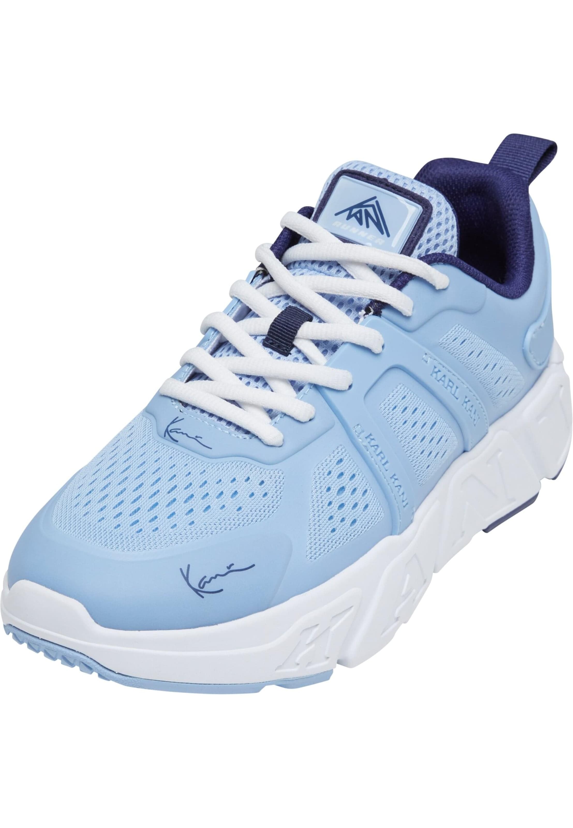 Sneaker bassa di Karl Kani in blu: frontale