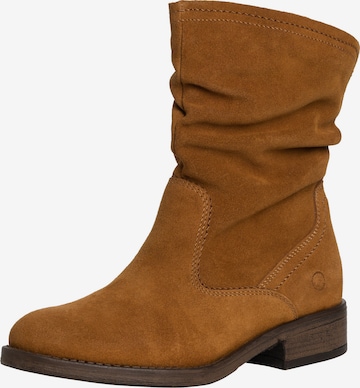 TAMARIS Bootie in Brown: front