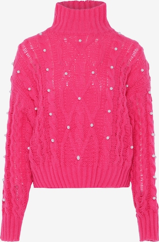 nascita - Pullover em rosa: frente