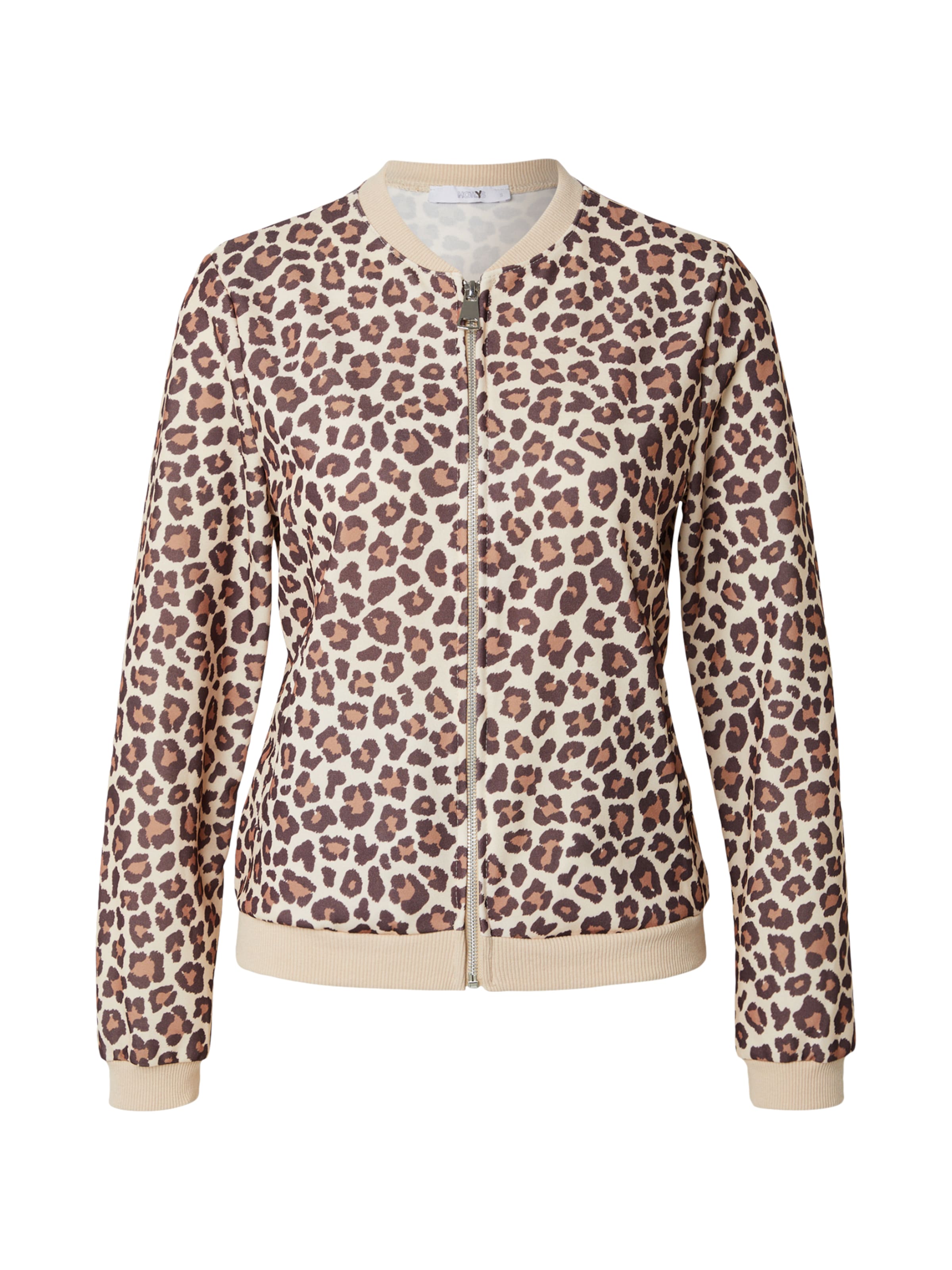 Hailys Between-Season Jacket 'Li44sa' in Brown: front