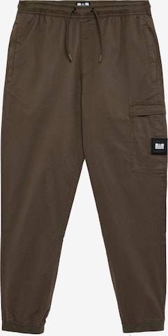 Effilé Pantalon 'Bordeta' Weekend Offender en vert : devant
