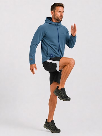 YOUTHUP Athletic Jacket 'ARMFENSTER' in Blue