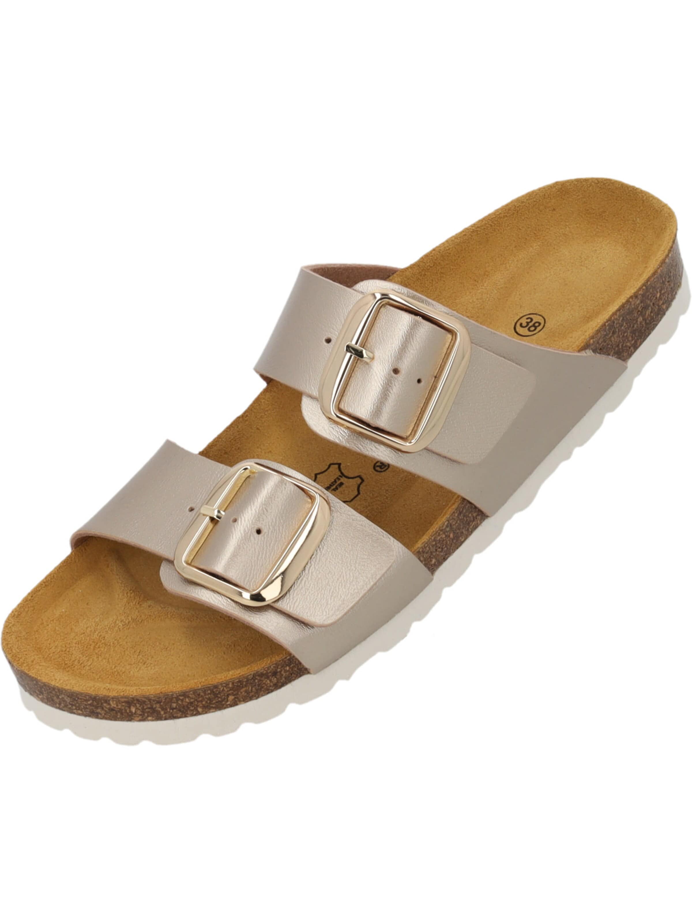 Palado Mules 'Palado Samos GS' in Beige: front