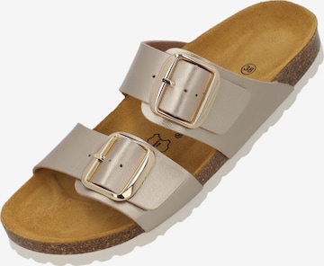 Palado Mules 'Palado Samos GS' in Beige: front