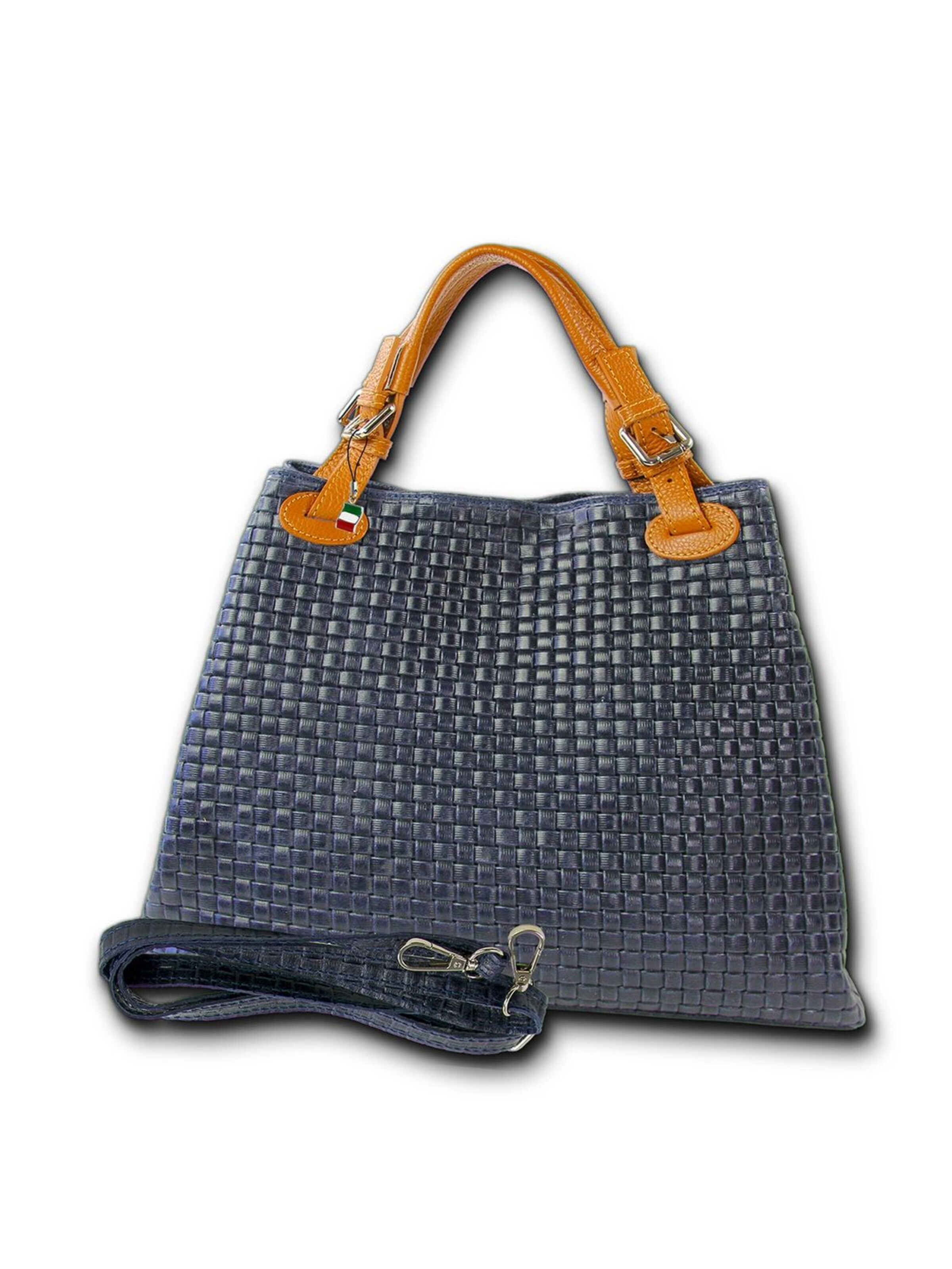 Florence Shoulder Bag in Blue: front