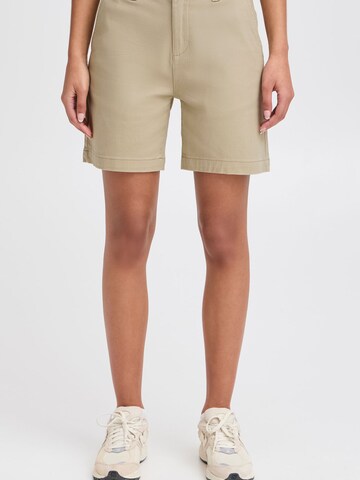 Regular Pantalon chino ' OXKVITA ' Oxmo en beige