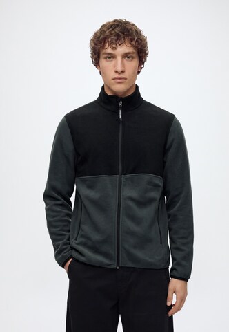 JACK & JONES Polár dzseki 'JWHFLAME' - szürke: elől