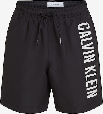 Calvin Klein Swimwear - Bermudas en negro: frente
