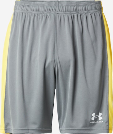 UNDER ARMOUR Спортивные штаны 'Challenger' в Зеленый: спереди