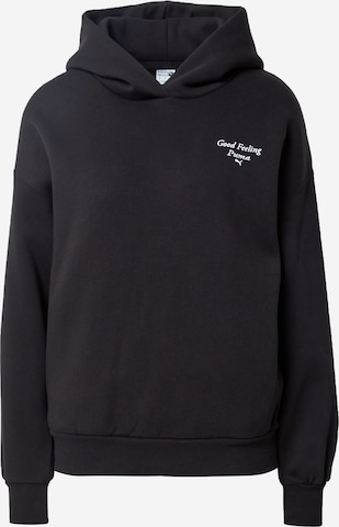 PUMA Sweatshirt in Schwarz: front