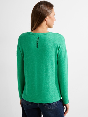 CECIL Shirt 'Cosy' in Green