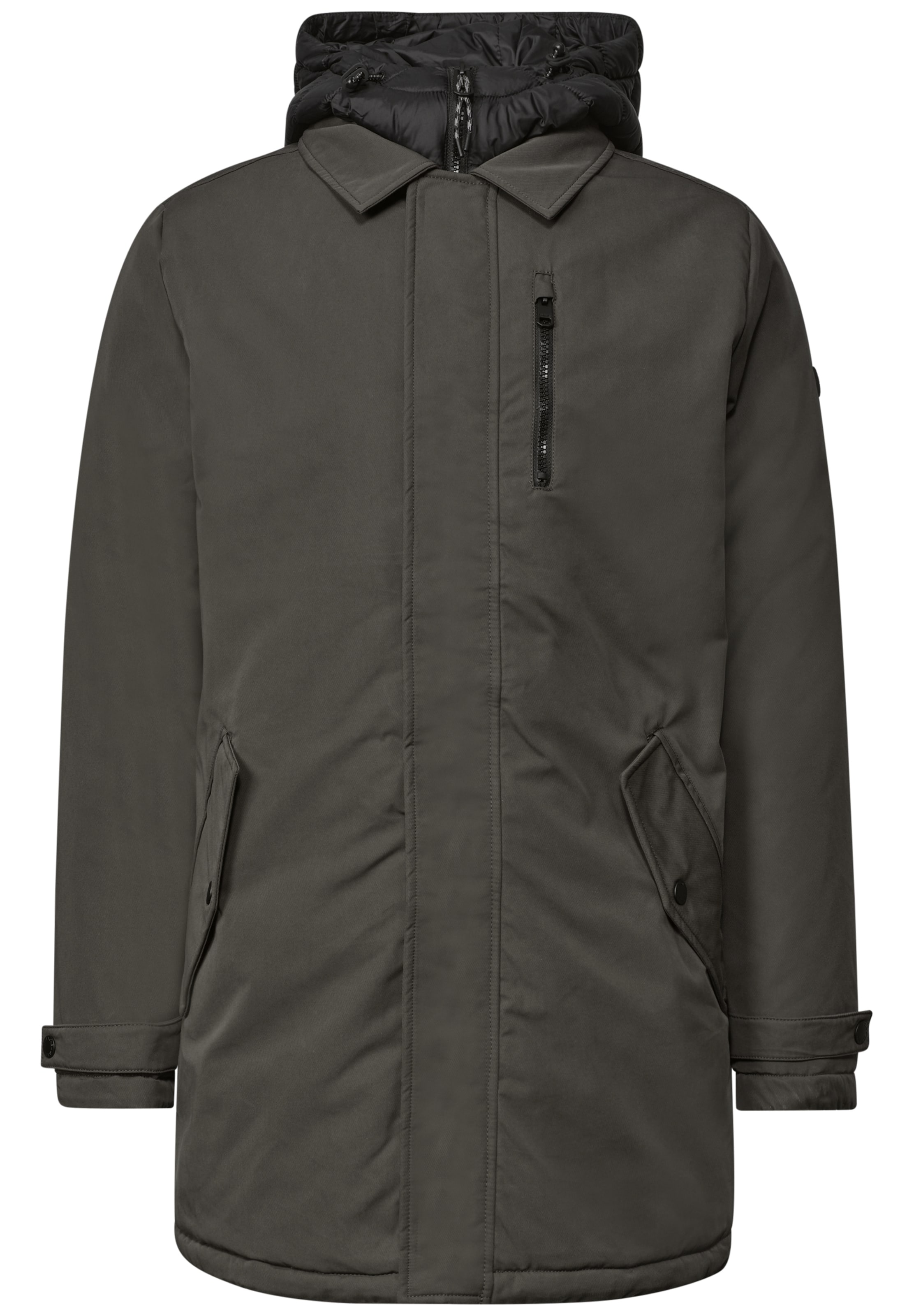 Street One MEN Funktionsjacke in Grau: Vorderseite