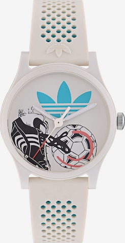 ADIDAS ORIGINALS Analogt ur i hvid: forside