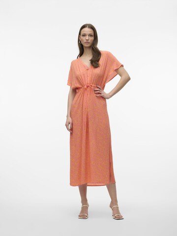 Robe 'MENNY' VERO MODA en orange : devant