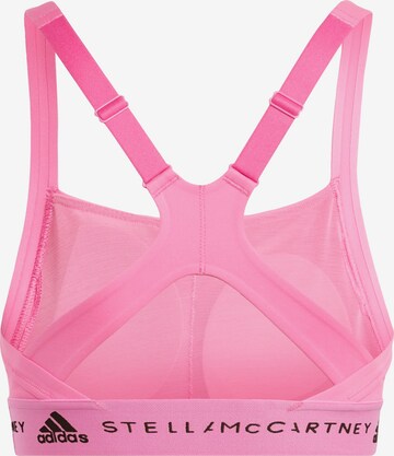 ADIDAS BY STELLA MCCARTNEY Bustier Sport bh ' 'Truepurpose Medium Support' in Roze