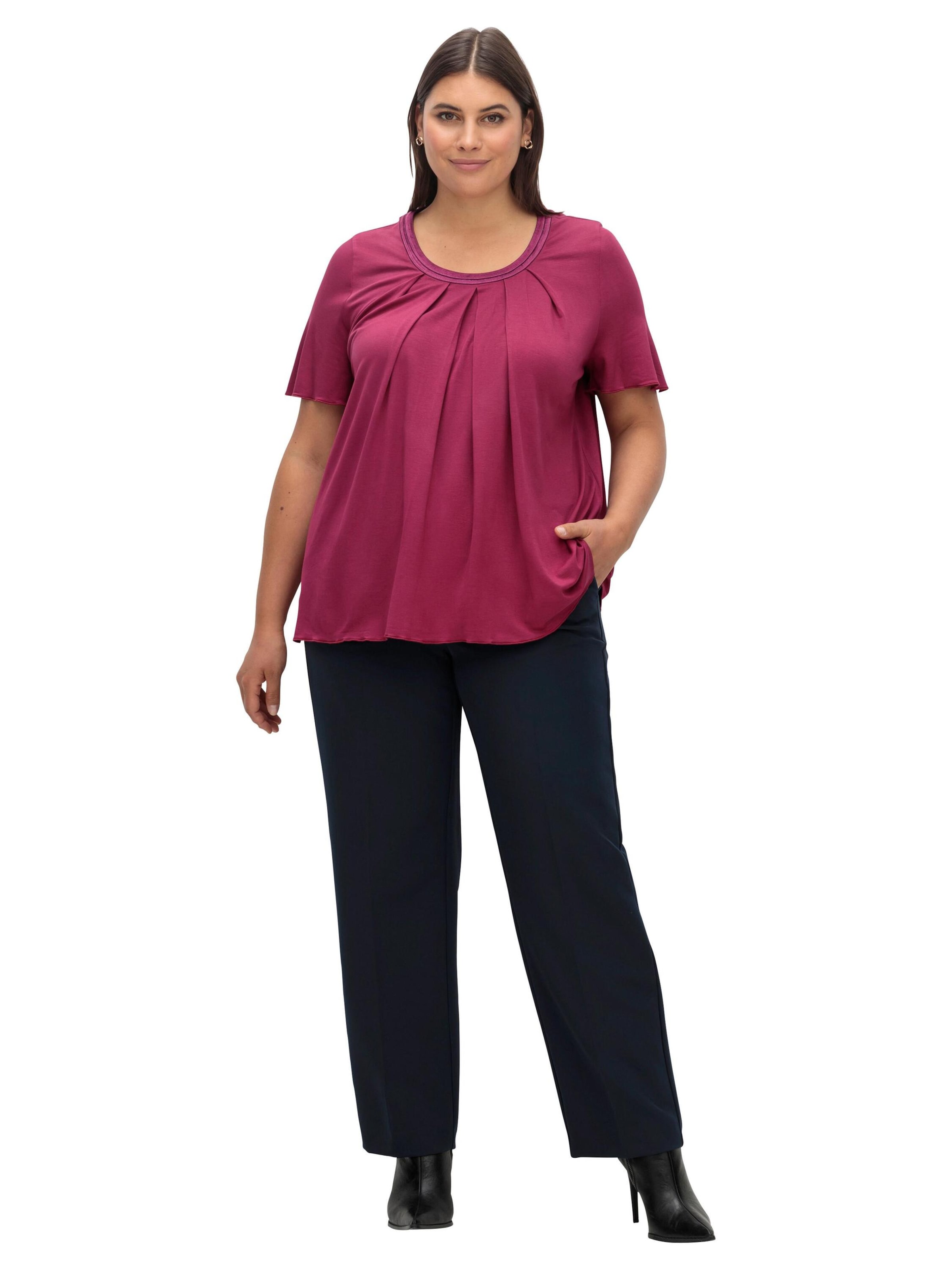 SHEEGO Футболка в Лиловый