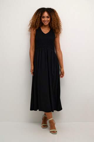 Robe Cream en noir : devant