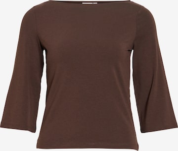 T-shirt 'VIEmilie' VILA en marron : devant