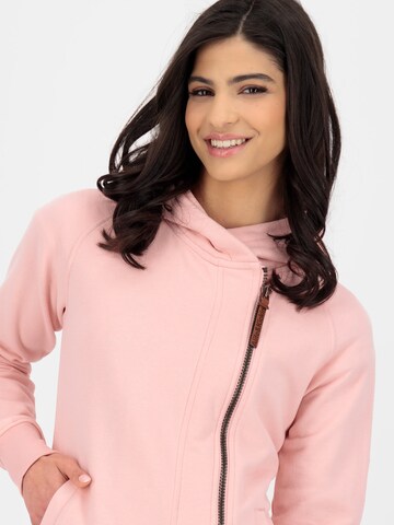 Alife and Kickin - Sudadera con cremallera 'BibianeAK' en rosa