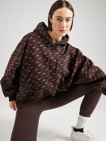 Nike Sportswear Sweatshirt 'PHNX' in Brown