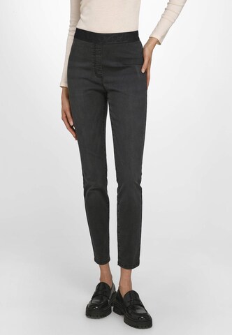 Basler Regular Jeans in Grey: front