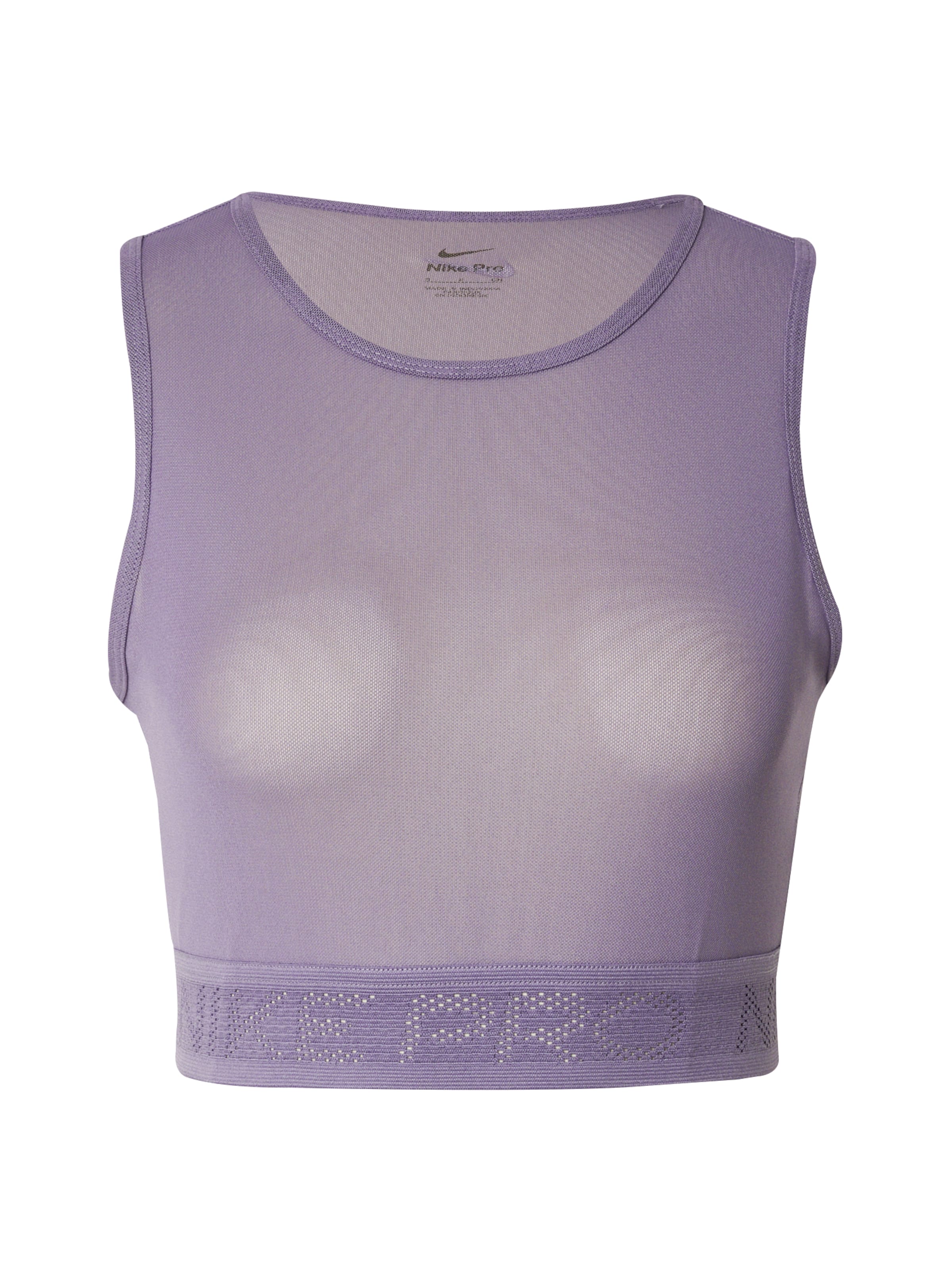 purpurinė NIKE Sportiniai marškinėliai be rankovių 'PRO': priekis