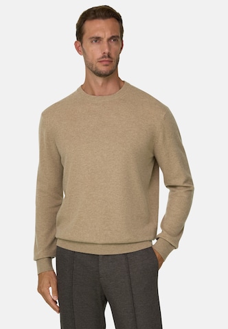 Boggi Milano Sweater in Beige: front