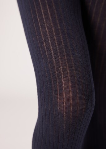 CALZEDONIA Tights in Blue