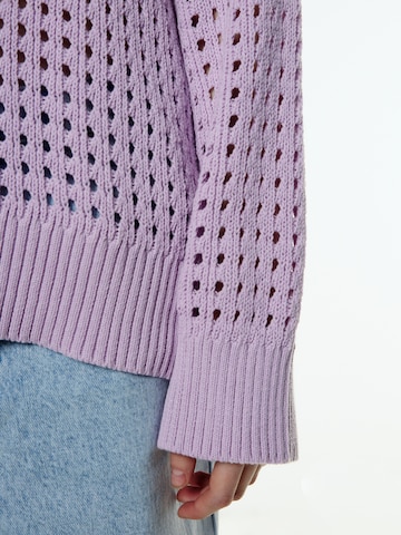 EDITED Sweter 'Yakira' w kolorze fioletowy