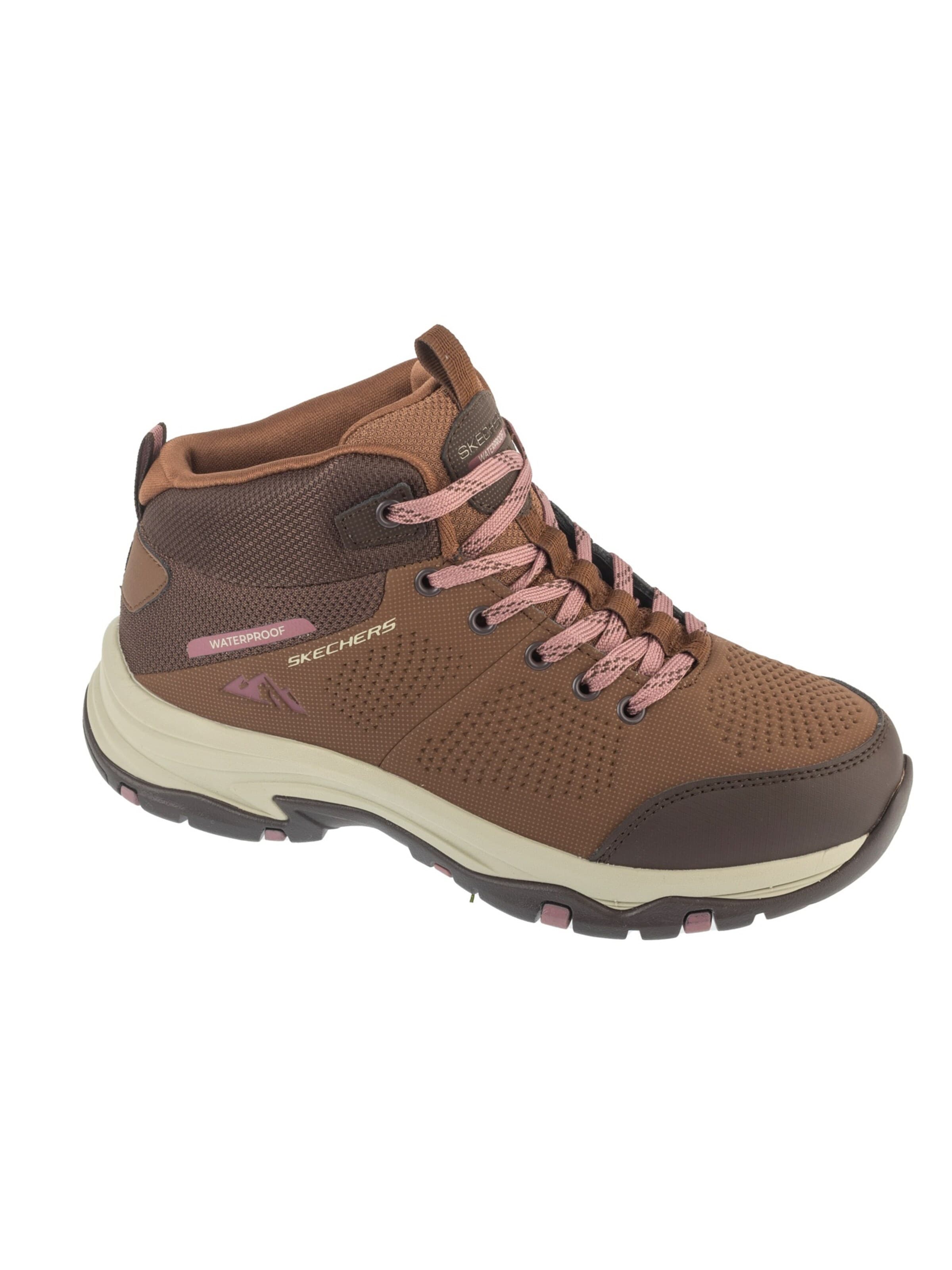 SKECHERS Boots 'Skechers Trego - Trail Destination' in Bruin: voorkant